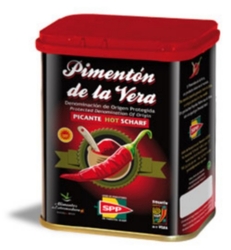 Pimentón de La Vera geräucherter Paprika, Dose scharf, 75 g