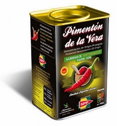 Pimentón de La Vera geräucherter Paprika Dose 370g süß-sauer