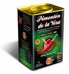 Pimentón de La Vera geräucherter Paprika Dose 370g süß